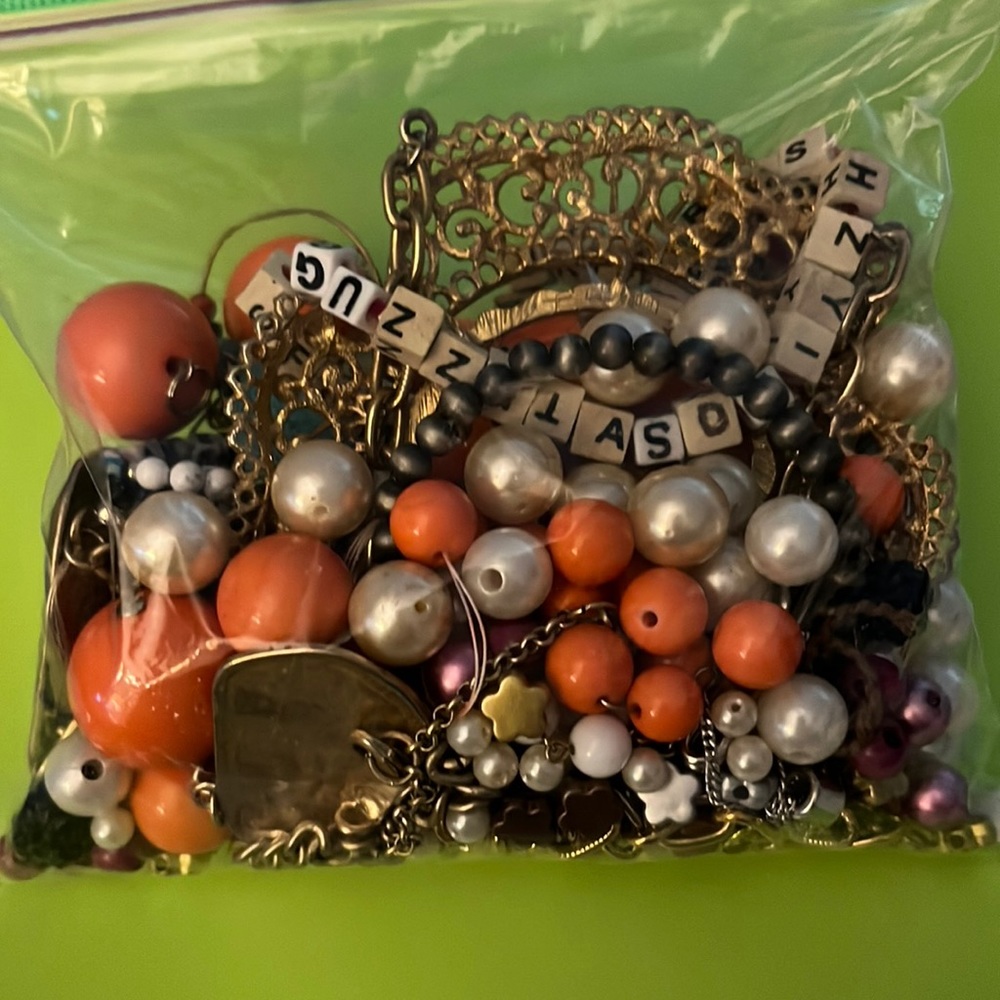 Craft bag of items to repurpose